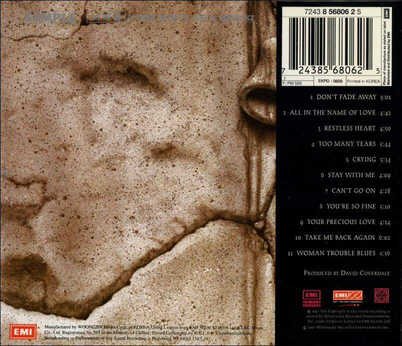 David Coverdale & 화이트스네이크 (Whitesnake) - Restless Heart