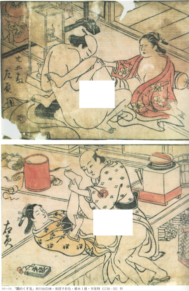 風俗繪本浮世繪 ( 풍속 회본 우키요에 ) 일본원서 후쿠다 가즈히코 마쿠라에 춘화 나부 유곽 누드 염본 춘궁도 풍속자료 화보집 
