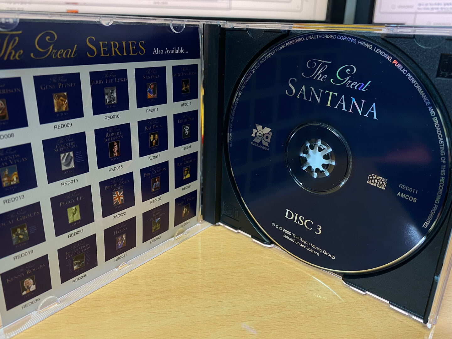 산타나 - Santana - The Great Santana 3Cds [오스트레일리아발매]