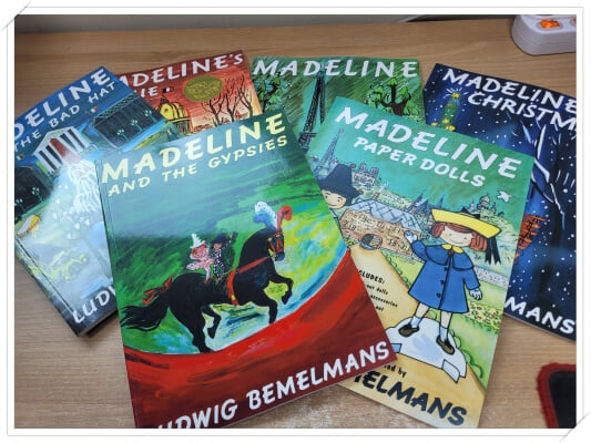 (영문)루드비히 베멀먼즈의 Madeline 시리즈 6권(Paperback) 세트.1 Madeline‘s Christmas,2 Madeline‘s R...출판사 Puffin.