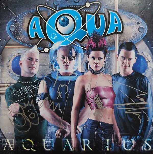 Aqua - Aquarius (Special Edition 2CD) [멤버전원 친필싸인반]