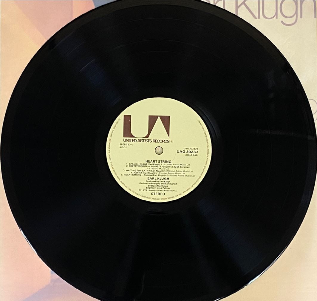 [LP] 얼 클루 - Earl Klugh - Heart String LP [U.K반]