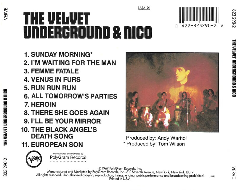 [수입] Velvet Underground - Velvet Underground & Nico (CD)