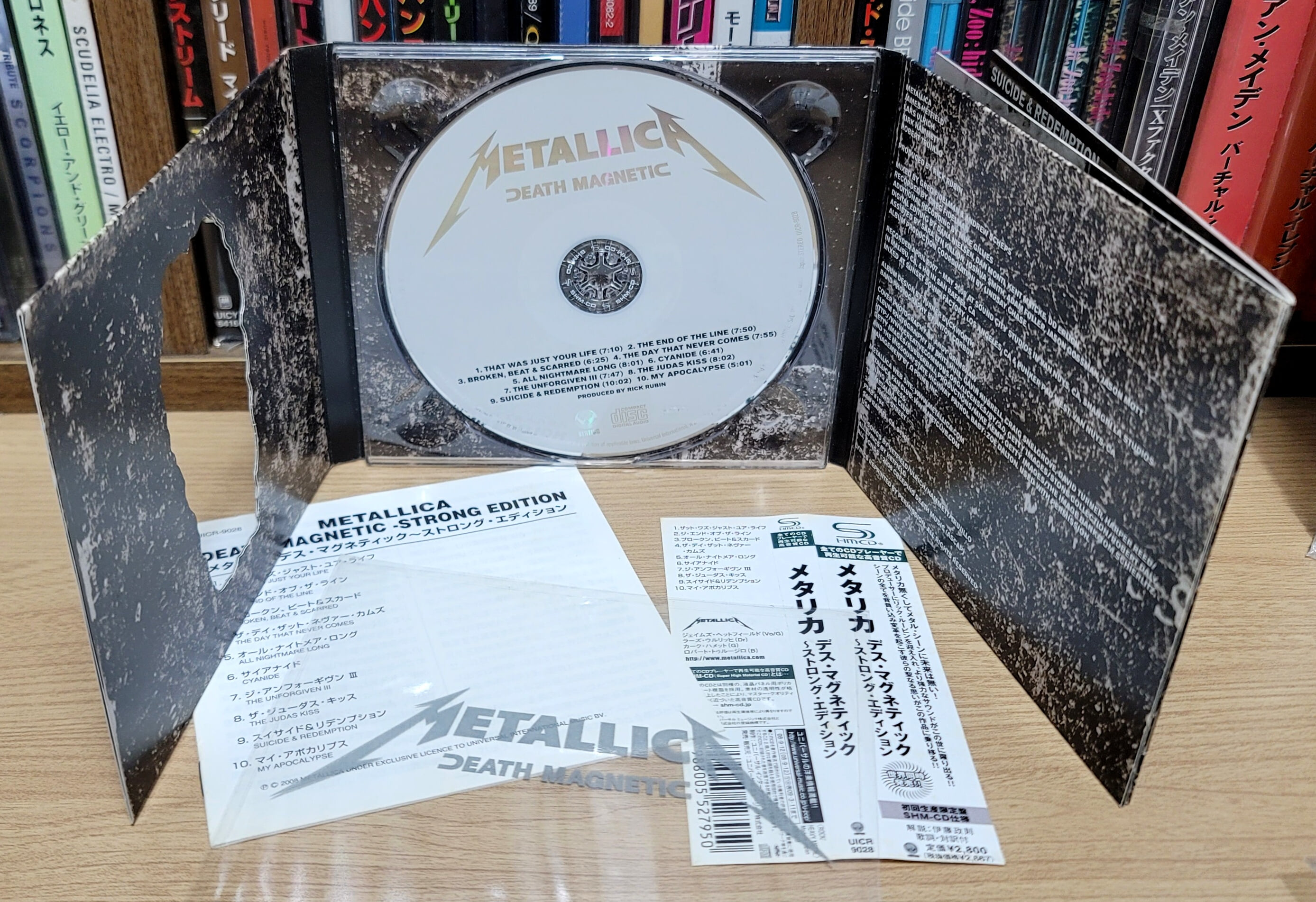 (일본반 3D커버 SHM CD) METALLICA (메탈리카) - DEATH MAGNETIC