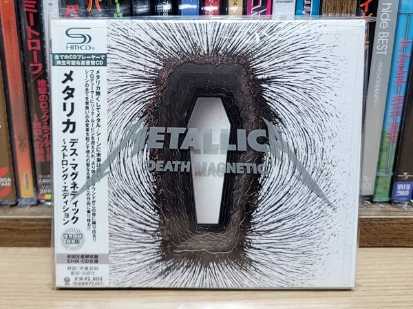 (일본반 3D커버 SHM CD) METALLICA (메탈리카) - DEATH MAGNETIC