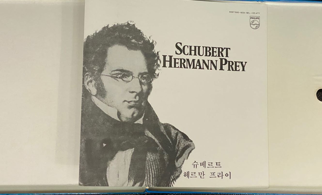 [LP] 헤르만 프라이 - Hermann Prey - Schubert Die schone Mullerin, Winterreise 4Lps [Box] [성음-라이센스반]