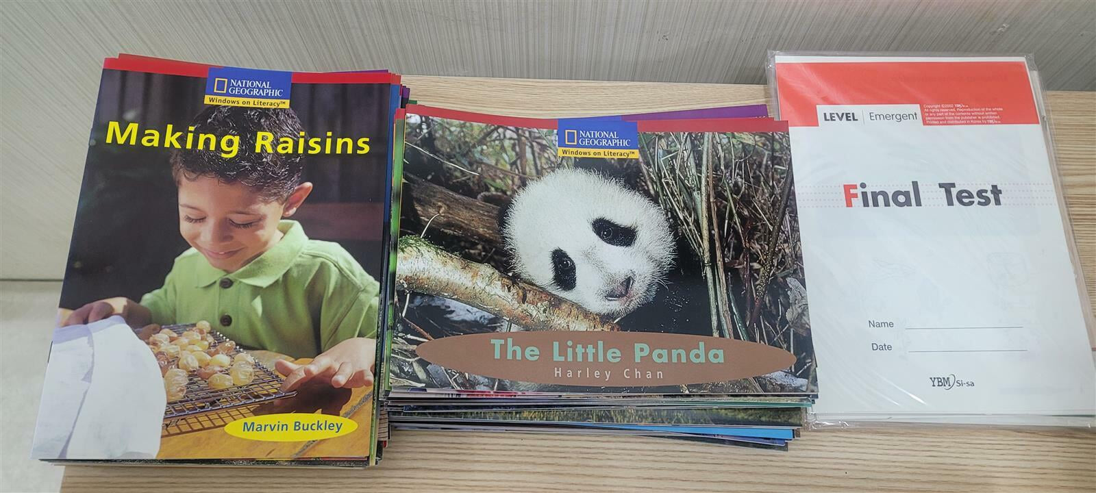 National Geographic Windows on Literacy 세트 본책 70종+워크북70종+CD72+TESTBOOK 3종(실사진첨부/상품설명참조)