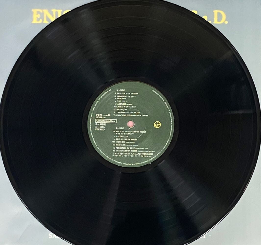 [LP] 이니그마 - Enigma - MCMXC a.D. The Limited Edition LP [EMI계몽사-라이센스반]