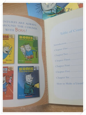 앤드루 조이너의 Boris 2~4.3권 세트(4권중 1권 없음 3권).2 Boris Gets a Lizard.3 Boris for the Win.출판사 Scholastic.