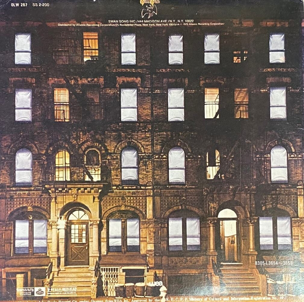 [LP] 레드 제플린 - Led Zeppelin - Physical Graffiti 2Lps [오아시스-라이센스반]