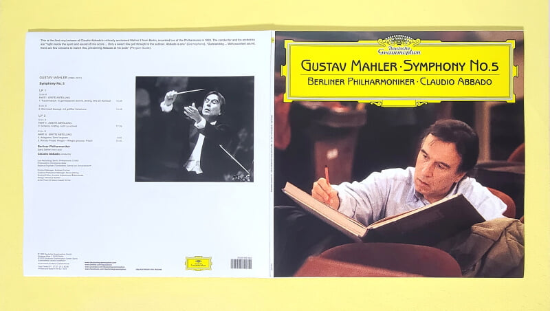 Claudio Abbado 말러: 교향곡 5번 (Mahler: Symphony No. 5) [2LP]