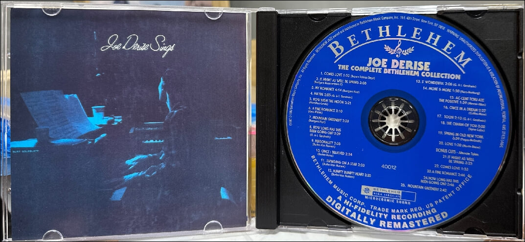 조 데리스 (Joe Derise) - The Complete Bethlehem Collection(US발매)