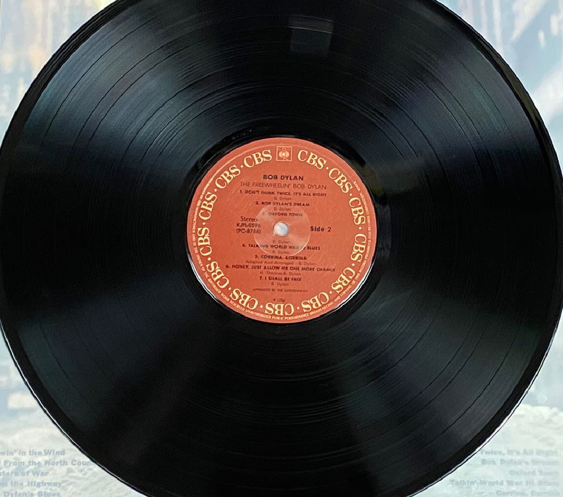 [LP] 밥 딜런 - Bob Dylan - The Freewheelin‘ LP [지구-라이센스반] 