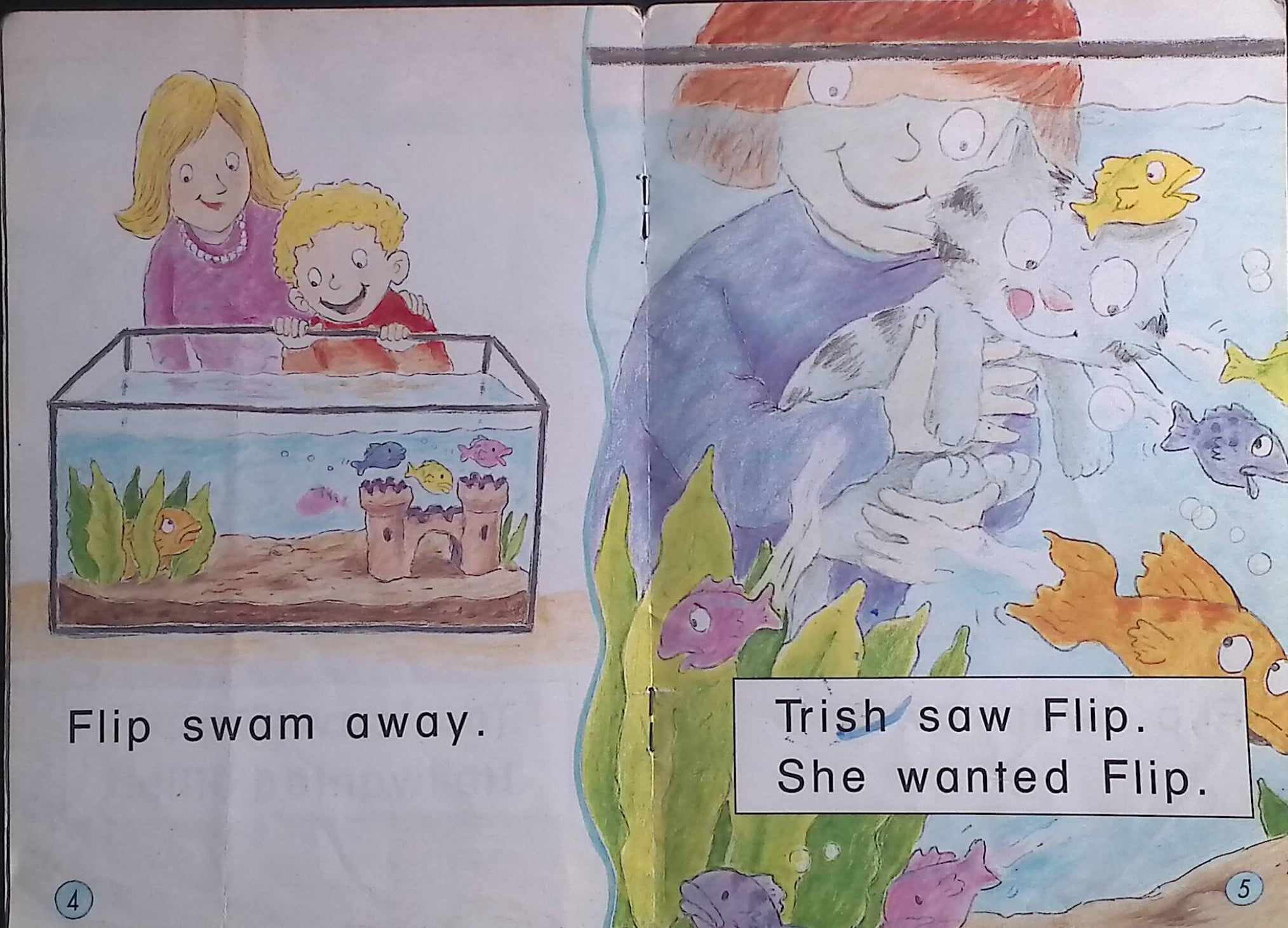Flip, the Funny Fish Below Level Grade 1