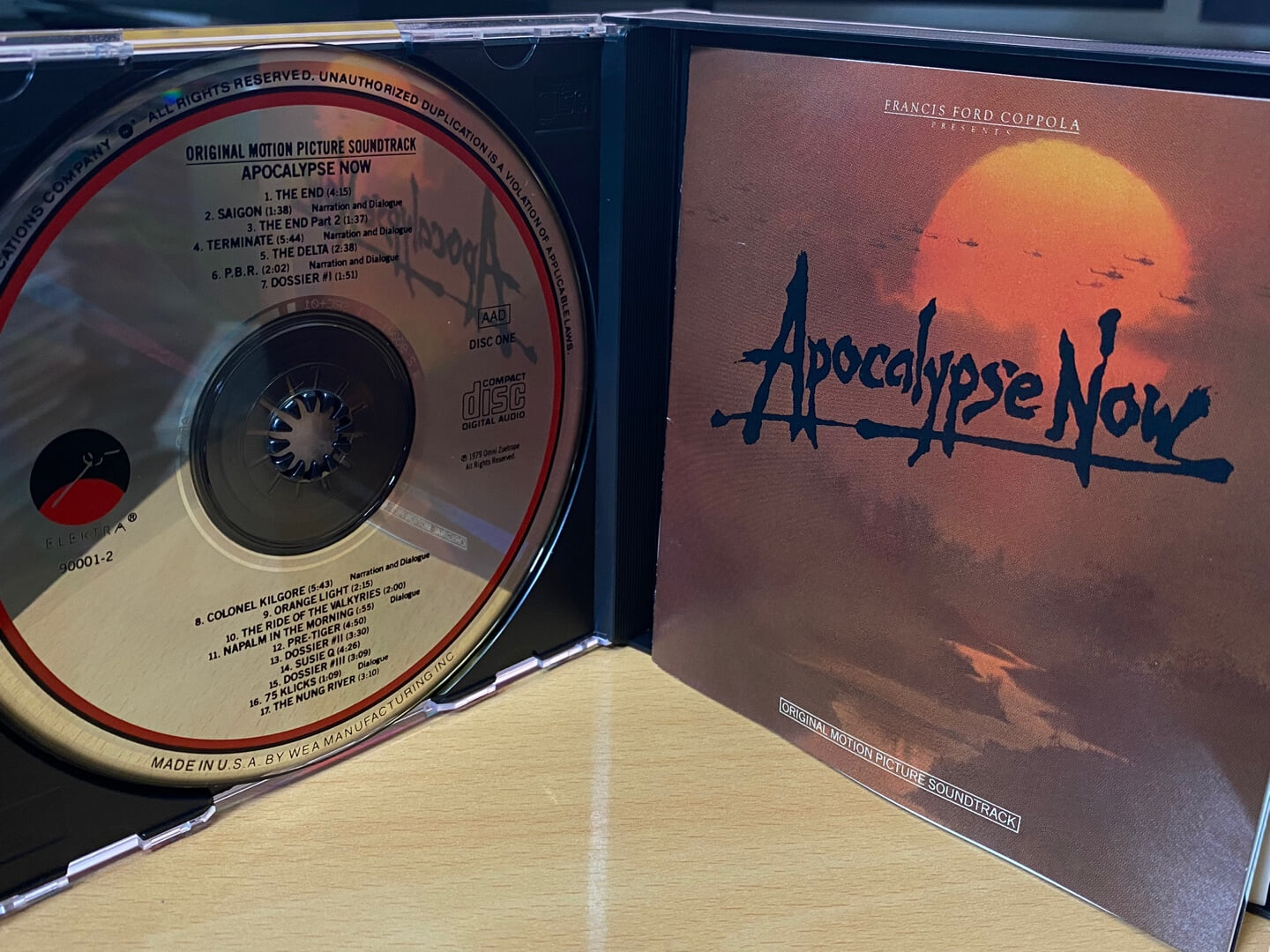 지옥의 묵시룩 - Apocalypse Now OST 2Cds [U.S발매] 