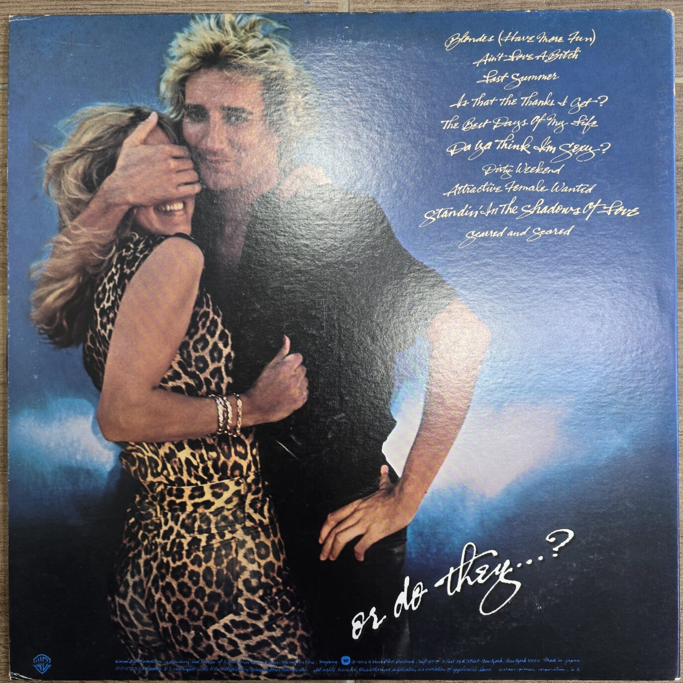 [LP]  Rod Stewart(로드 스튜어트)/ Blondes Have More Fun