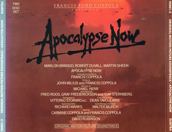 지옥의 묵시룩 - Apocalypse Now OST 2Cds [U.S발매] 