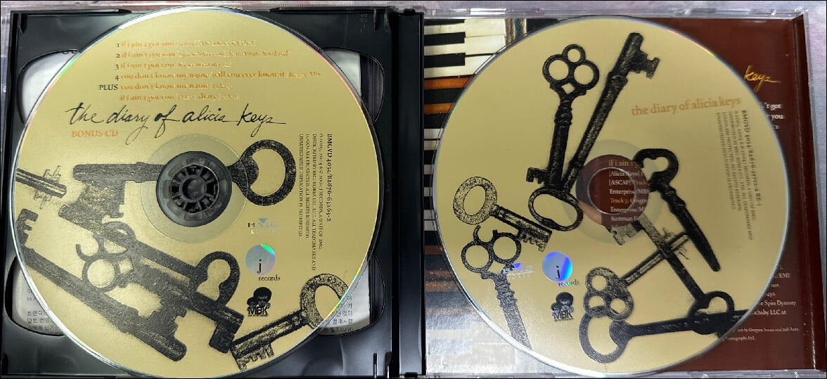 앨리샤 키스 (Alicia Keys) - The Diary Of Alicia Keys (Special Repackage)(2CD)
