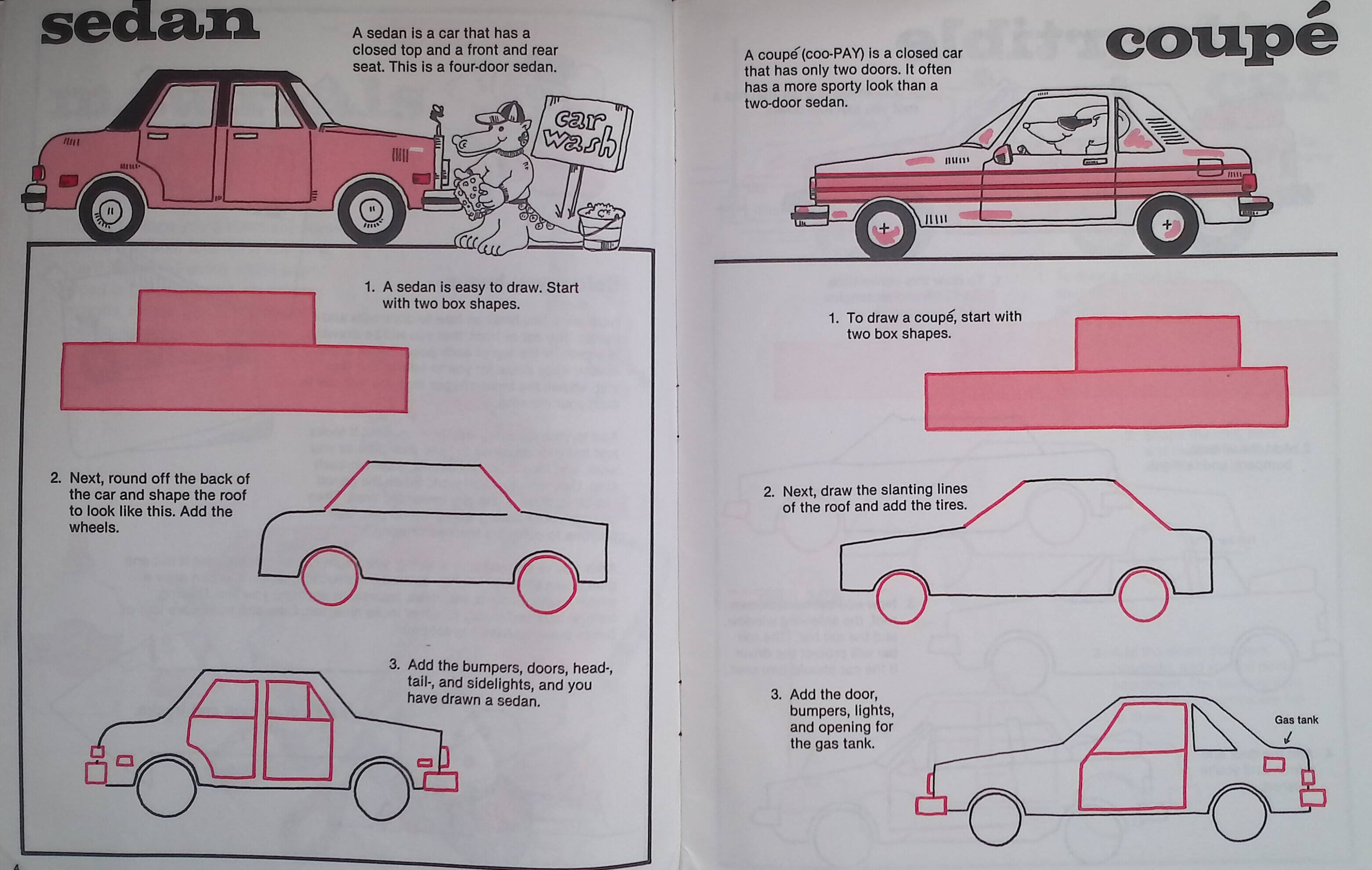 How to Draw Cars and Trucks