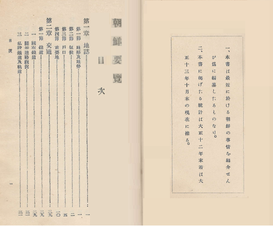 朝鮮要覽 ( 조선요람　) <大正14年 조선총독부 출판도서> 1925년 교통 통신 지방행정 사회사업 교육 재정 경제 전매 농업 상업 공업 무역 임업 수산업 제사 종교 경찰 위생 사법 지형도 