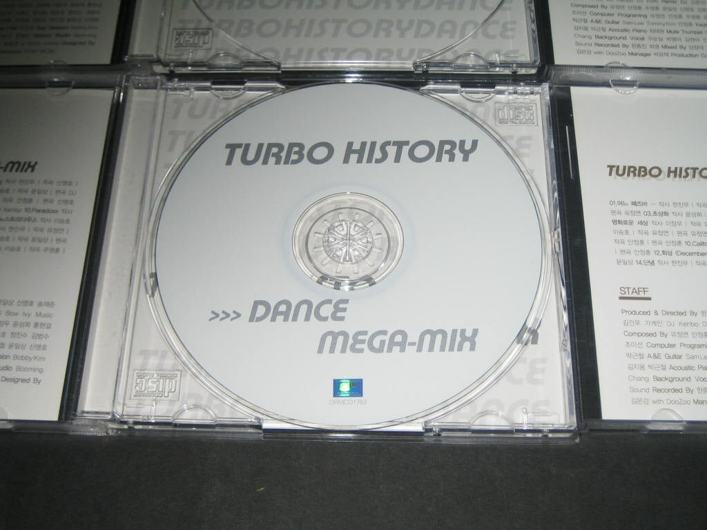 Turbo(터보) / History (4CD에서 2CD만 있습니다,,,,아웃케이스 포함)