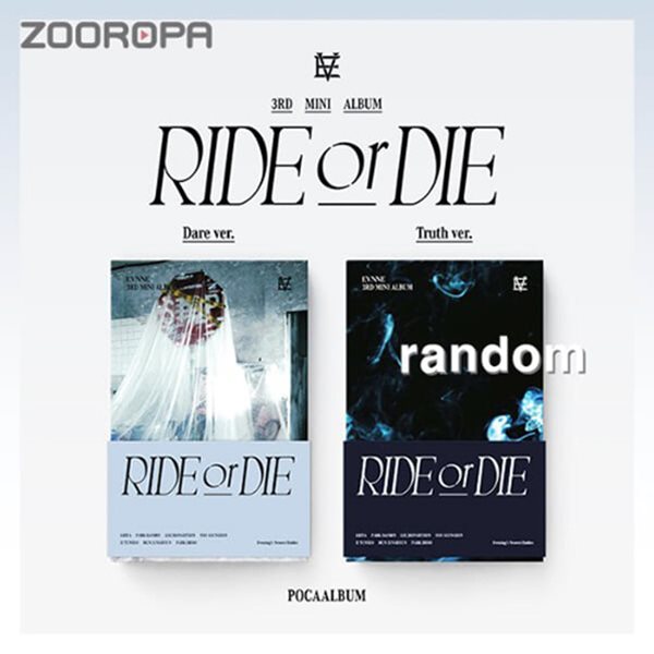 [미개봉/POCAALBUM] EVNNE 이븐 RIDE or DIE 미니앨범 3집