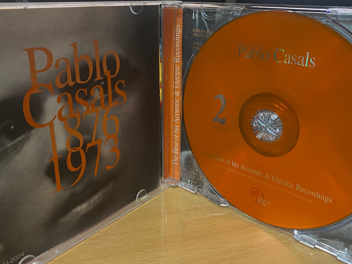 파블로 카잘스 - Pablo Casals - Best Of His Acoustic & Electric Recordings 2Cds