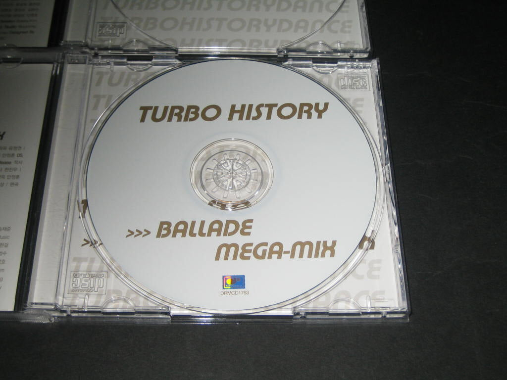 Turbo(터보) / History (4CD에서 2CD만 있습니다,,,,아웃케이스 포함)