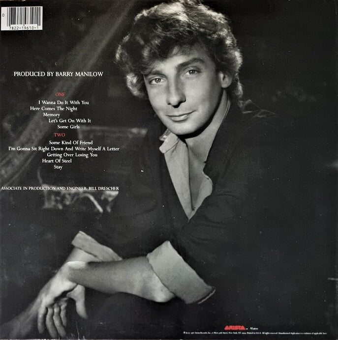 [LP] Barry Manilow - Here Comes The Night  수입