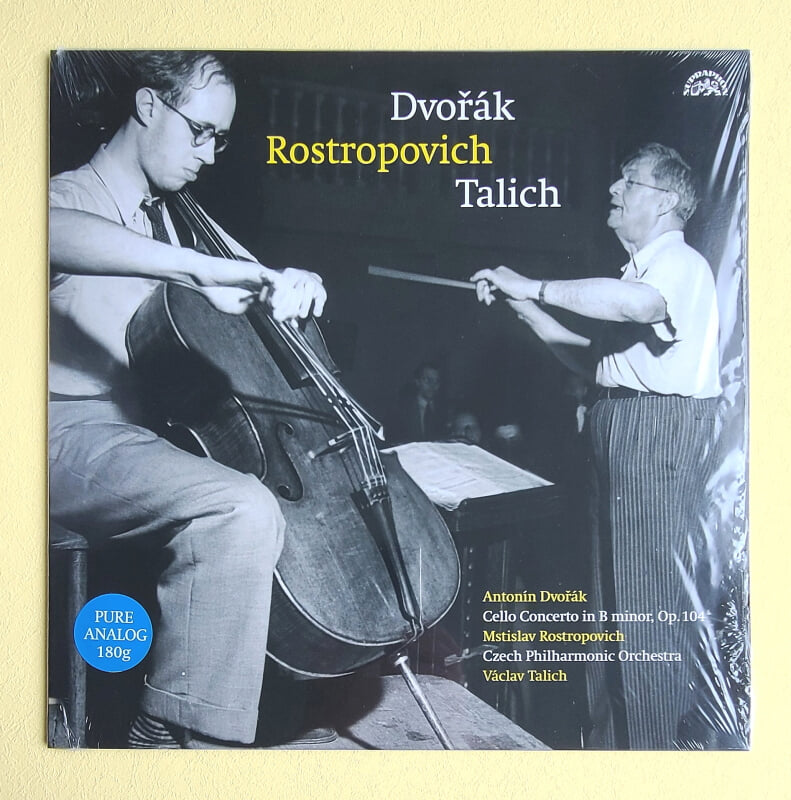 Mstislav Rostropovich 드보르작: 첼로 협주곡 (Dvorak: Cello Concerto Op.104) [LP]