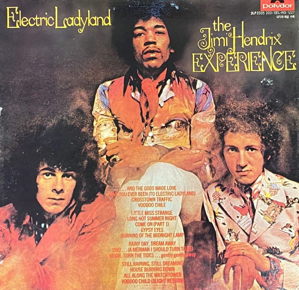 [LP] 지미 헨드릭스 - Jimi Hendrix - Electric Ladyland 2Lps [성음-라이센스반]