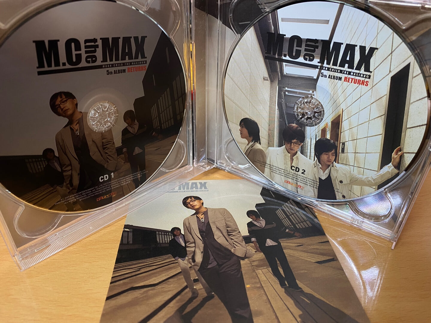 엠씨 더 맥스(M.C the MAX) - 5집 Returns Part I 2Cds 