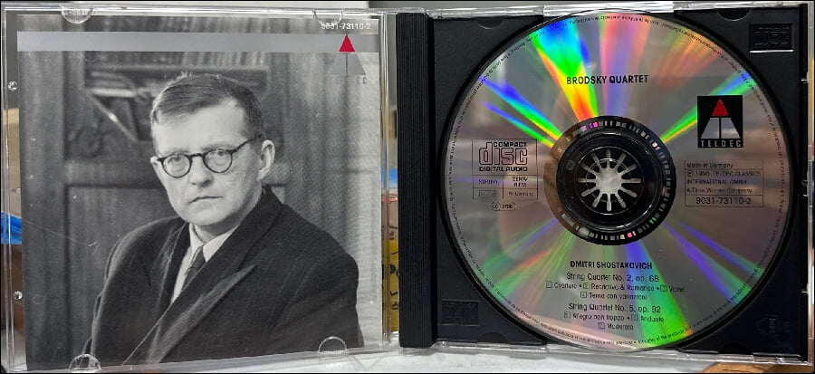 쇼스타코비치(Shostakovich): String Quartets Nos. 2 & 5 - 브로드스키 사중주단 (Brodsky Quartet)(독일발매)