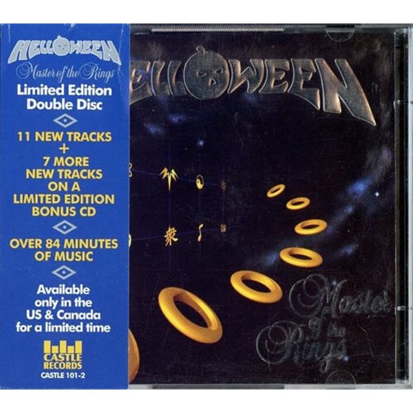 Helloween (헬로윈) - Master of the Rings (수입/Castle 한정판/픽쳐디스크/2CD/A]