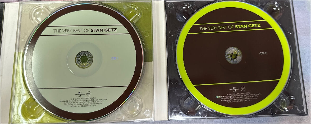 스탄 게츠 (Stan Getz) - The Very Best of Stan Getz (2CD)