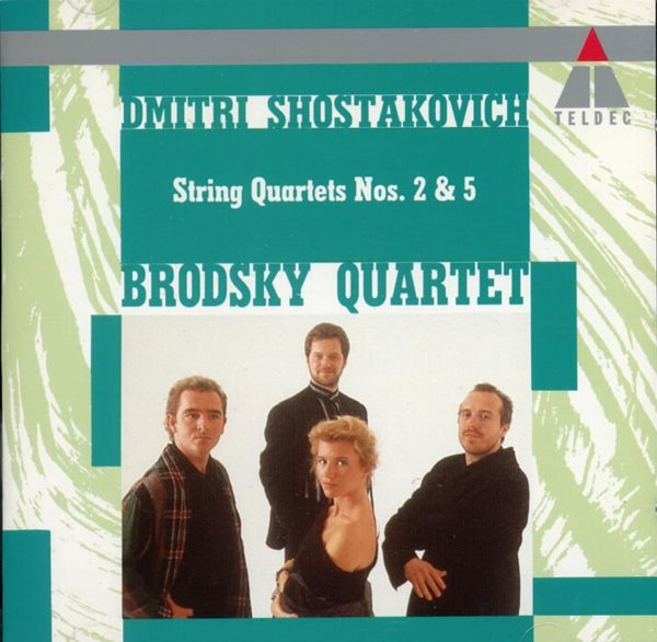 쇼스타코비치(Shostakovich): String Quartets Nos. 2 &amp; 5 - 브로드스키 사중주단 (Brodsky Quartet)(독일발매)