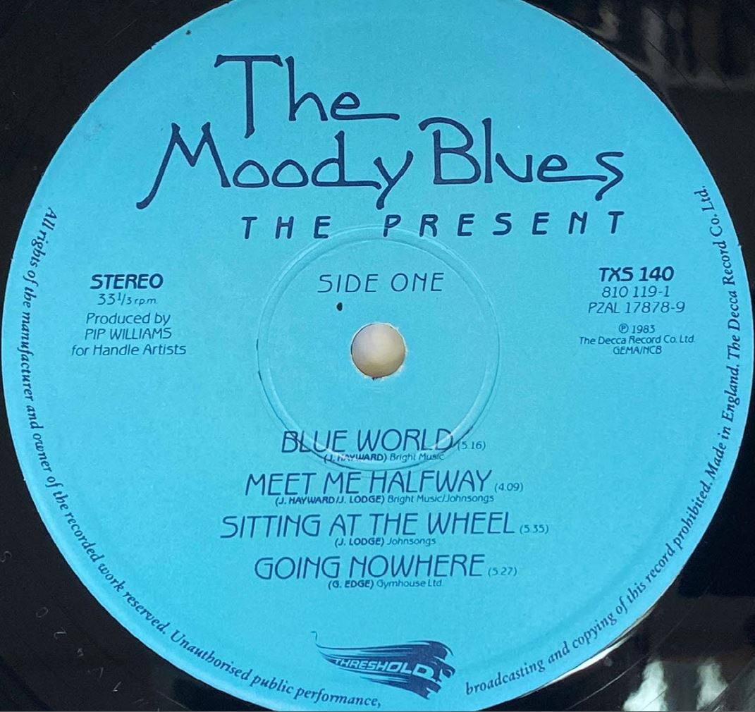 [LP] 무디 블루스 - Moody Blues - The Present LP [U.K반]