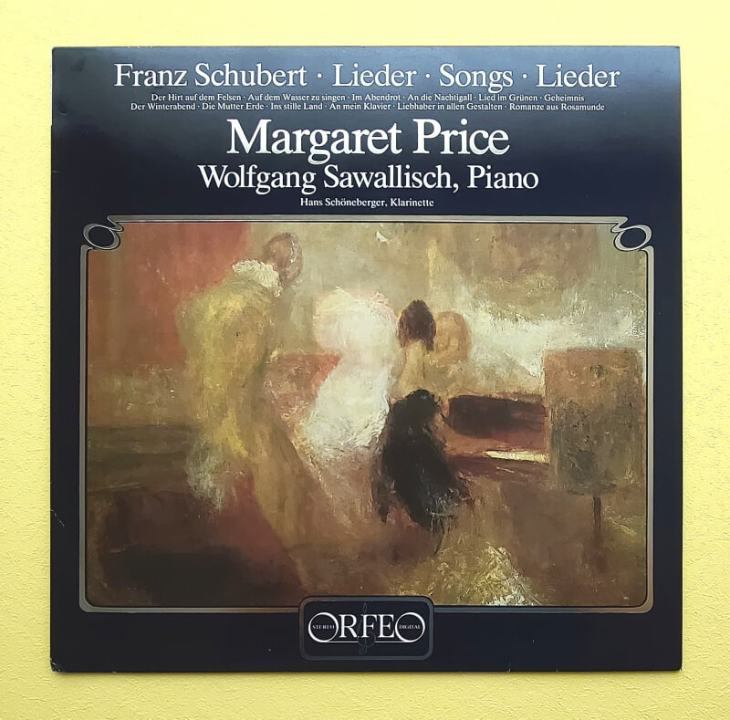 Margaret Price / Wolfgang Sawallisch 슈베르트: 가곡집 (Schubert: Lieder) 마가렛 프라이스 [LP]