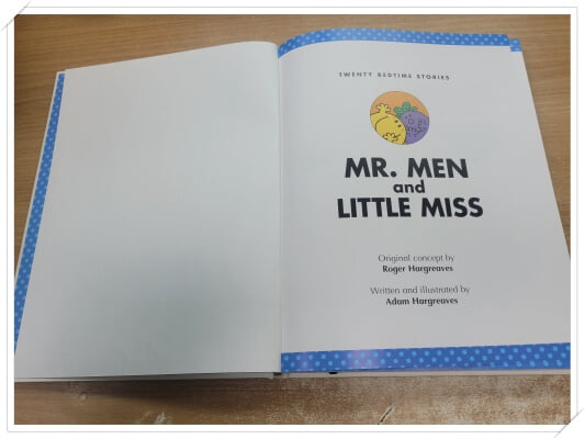 Mr.Men and Little Miss Hard Book 합본책(하드).35년 기념책.지은이 로저 하그리버스.출판사 EGMONT.