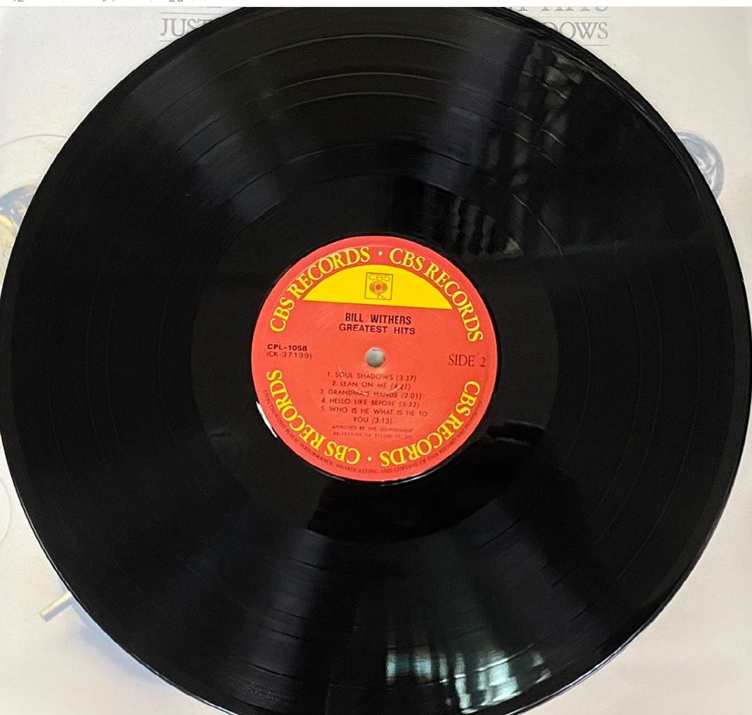 [LP] 빌 위더스 - Bill Withers - Greatest Hits LP [CBS-라이센스반]