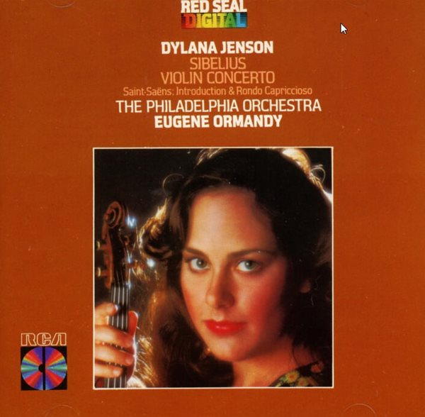 Sibelius ,Saint-Saens : Violin Concerto, Rondo Capriccioso -  딜라나 잰스(Dylana Jenson)(US발매)