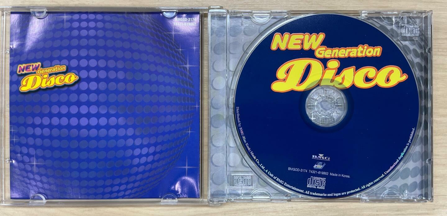 (CD) new generation disco / BMG / 상태 : 최상(설명과 사진 참고)