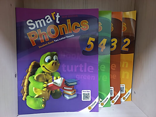 Smart Phonics 2,3,4,5 Pack(SB+WB, New Edition) -[8권]