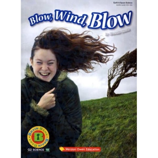 Blow, Wind, Blow (책 + CD 1장) /브레인 뱅크 [Brain Bank] Grade 2 Science