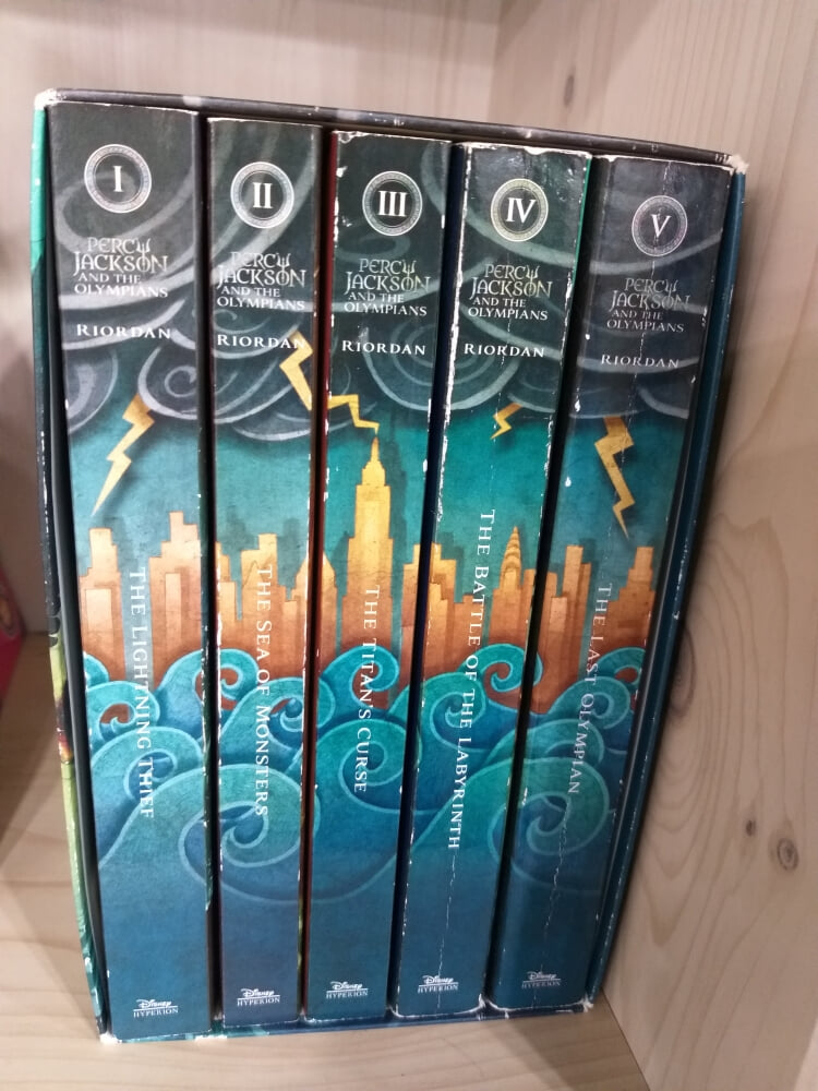 Percy Jackson and the Olympians 5 Books Set (Paperback)