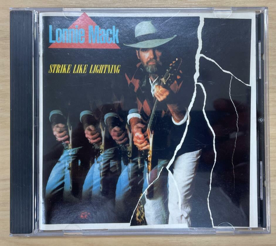 (수입CD)lonnie mack - strike like lightning / alligator / 상태 : 최상 (설명과 사진 참고)