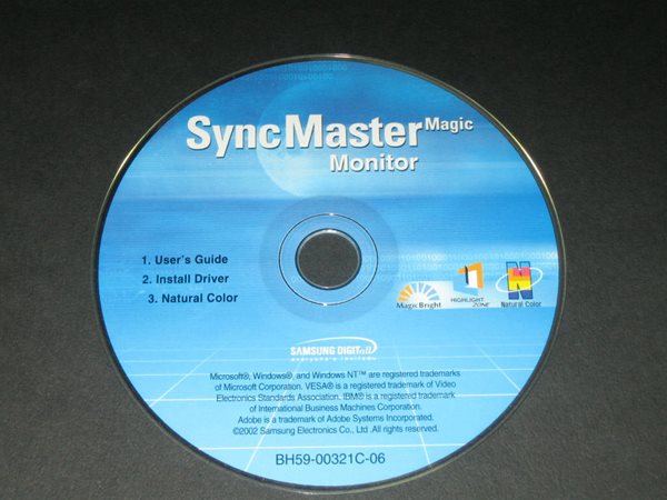 Sync Master Magic Monitor ,,, 알CD