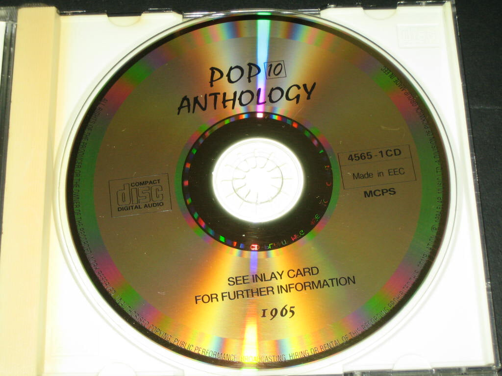 Pop Anthology 10 (1965년) CD음반 ,,, Elap Music ( Pick Wick Compact Discs) - FONTELLA BASS / THE AD LIBS / THE FORTUNES