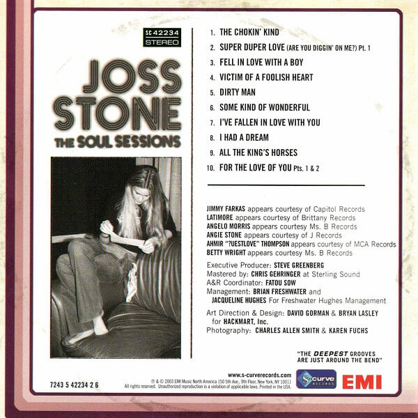 Joss Stone - The Soul Sessions (수입)