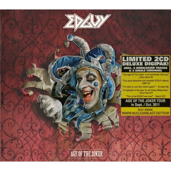 Edguy - Age Of The Joker (2CD Limited Edition) [수입반/미개봉신품]